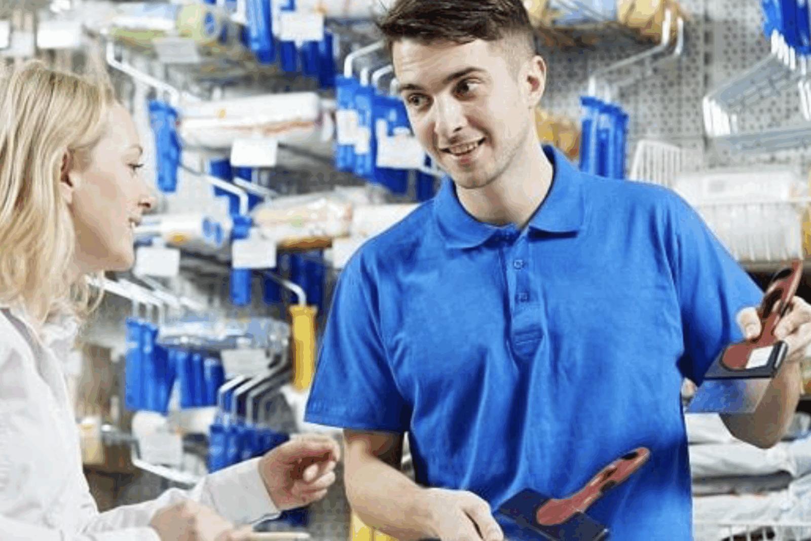 Responsable, animateur de rayon fiche métier